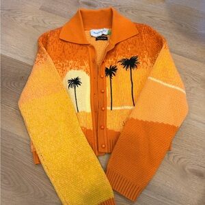 House of Sunny Golden Hour tripper cardigan